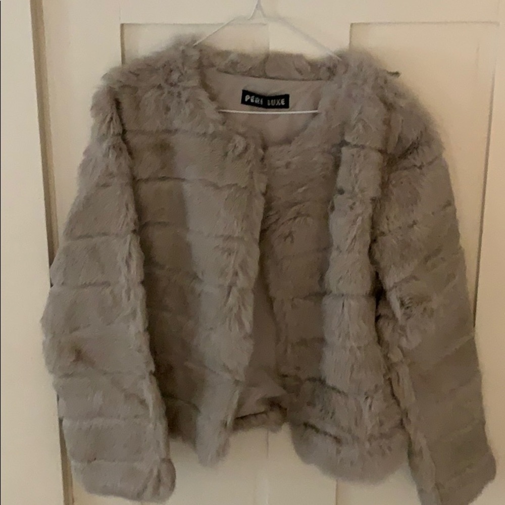 Peri Luxe Rabbit Jacket
